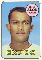 1969 Topps #22 Jesus Alou Baseball Card