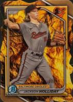2024 Bowman Chrome Prospects #BCPD47 Jackson Holliday Special Die-Cut Variation Baseball Card