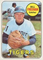 1969 Topps #390 Bill Freehan Baseball Card