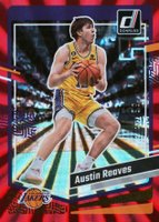 2023 Panini Donruss #18 Austin Reaves Holo Red Laser Basketball Card