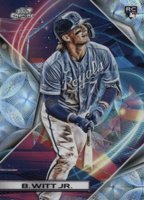2022 Topps Cosmic Chrome #162 Bobby Witt Jr. Nucleus Refractor Baseball Card