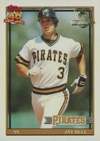 1991 Topps Desert Shield #293 Jay Bell Baseball Card
