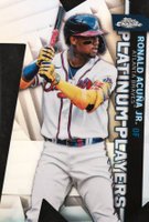2021 Topps Chrome Update Platinum Player Die-Cuts #CPDC57 Ronald Acuna Jr. Baseball Card