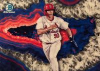 2025 Bowman Crystallized #BWC13 J.J. Wetherholt Superfractor 1/1 Baseball Card