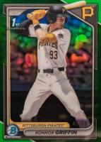 2024 Bowman Draft #BDC22 Konnor Griffin Chrome-Green Refractor Baseball Card
