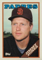 1988 Topps Tiffany #63 Jimmy Jones Baseball Card