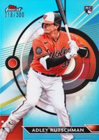 2023 Topps Finest #22 Adley Rutschman Sky Blue Baseball Card