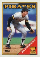 1988 Topps #294 Al Pedrique Baseball Card