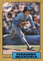 1987 O-Pee-Chee #273 Fernando Valenzuela Baseball Card
