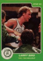 1984 Star #12 Larry Bird Basketball Card