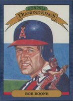 1986 Donruss #17 Bob Boone Diamond Kings Baseball Card