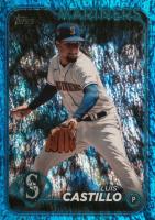 2024 Topps #54 Luis Castillo Blue Holofoil Baseball Card