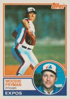 1983 Topps #137 Woodie Fryman Baseball Card