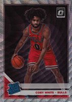 2019 Panini Donruss Optic #180 Coby White Fanatics Basketball Card