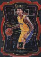 2017 Panini Select  #200 Kyle Kuzma Die-Cut Red Prizm Basketball Card