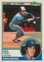 1983 Topps #297 Ned Yost Baseball Card