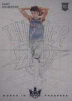 2022 Panini Court Kings Works in Progress #1 Chet Holmgren Violet Basketball Card