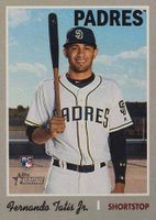 2019 Topps Heritage #517 Fernando Tatis Jr. Color Swap Baseball Card