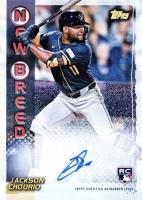 2024 Topps Archives 1999 New Breed Autographs #99NBAJC Jackson Chourio Baseball Card