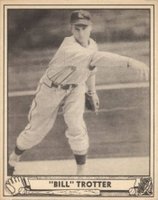 1940 Play Ball #54 Bill Trotter Baseball Card
