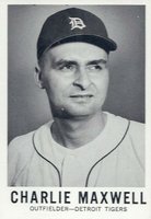 1960 Leaf #48 Charlie Maxwell Baseball Card