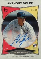 2023 Topps Brooklyn Collection Autograph #AV Anthony Volpe Baseball Card