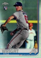 2019 Topps Chrome #120 Kyle Wright Refractor Baseball Card