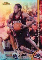 1998 Finest #42 Allen Iverson Refractor Basketball Card