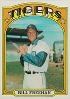 1972 Topps #120 Bill Freehan Baseball Card