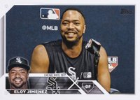 2023 Topps #537 Eloy Jimenez Ssp Baseball Card