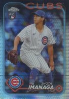 2024 Topps Chrome #121 Shota Imanaga Prism Refractor Baseball Card