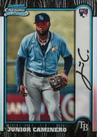 2024 Bowman Chrome 1999 Bowman Chrome 25th Anniversary #7 Junior Caminero Baseball Card