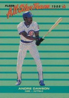 1988 Fleer All-Stars #6 Andre Dawson Baseball Card