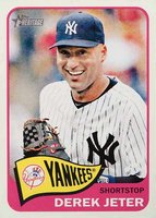 2014 Topps Heritage  #433 Derek Jeter Portrait Baseball Card