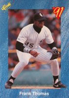 1991 Classic #T32 Frank Thomas Baseball Card