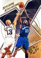 2002 Topps Xpectations #154 Michael Jordan Basketball Card