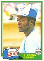 1981 Topps #277 Alfredo Griffin Baseball Card