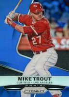 2015 Panini Prizm #120 Mike Trout Blue Prizm Baseball Card