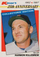 1987 K-Mart #4 Harmon Killebrew Baseball Card