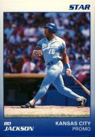 1989 Star Jackson # Bo Jackson Promo 1 Baseball Card