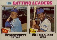 1977 Topps #1 Batting Leaders Baseball Card