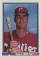 1991 Bowman #486 Dale Murphy Baseball Card