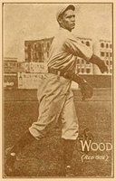 1914 Texas Tommy Type 1 # Joe Wood Baseball Card