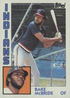 1984 Topps #569 Bake McBride Baseball Card