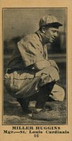 1916 Sporting News #86 Miller Huggins Blank Back Baseball Card