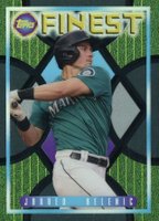 2022 Topps Finest Flashbacks #97 Jarred Kelenic Black Refractor Baseball Card