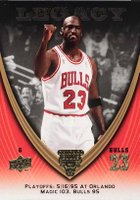 2008 Upper Deck Jordan Legacy  #1050 Michael Jordan Basketball Card