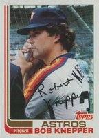 1982 Topps #672 Bob Knepper Baseball Card