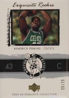 2003 Upper Deck Exquisite Collection #55 Kendrick Perkins Gold Basketball Card