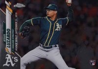 2020 Topps Chrome Update #U56 Jesus Luzardo Baseball Card